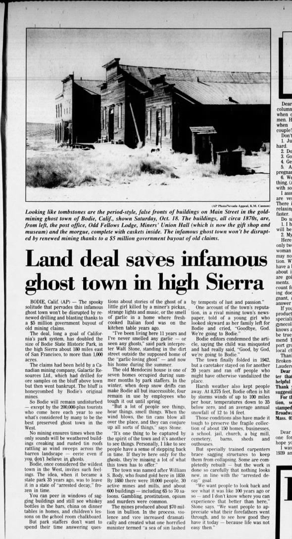 1997 Bodie saved
